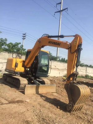 4m3 Capacidade de balde Boutique HYUNDAI 75 Excavadora Crawler Máquinas de construção usadas