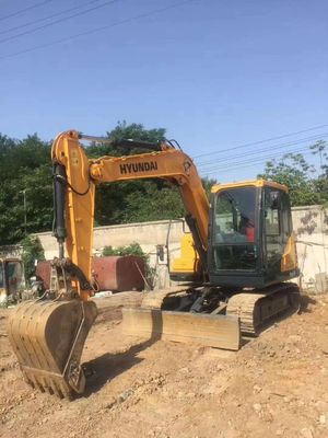 4m3 Capacidade de balde Boutique HYUNDAI 75 Excavadora Crawler Máquinas de construção usadas