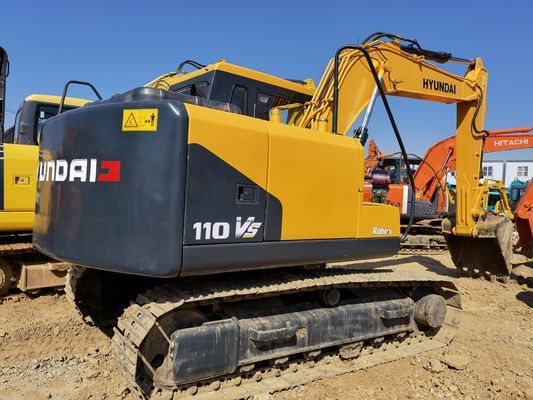 Excavadora original Hyundai 110 Excavadora Crawler de 11 toneladas em Xangai Made in Korea