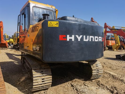 Excavadora original Hyundai 110 Excavadora Crawler de 11 toneladas em Xangai Made in Korea