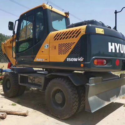 Hyundai 150W R150 R150-9 Excavadoras originais 15TON com cilindro hidráulico original