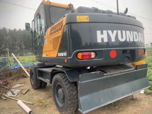 Hyundai 150W R150 R150-9 Excavadoras originais 15TON com cilindro hidráulico original