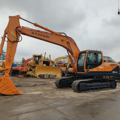 Excavadora Hyundai 220-9s usada com 0-2000 horas de trabalho em Onghua, na Coreia do Sul