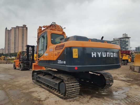 Excavadora Hyundai 220-9s usada com 0-2000 horas de trabalho em Onghua, na Coreia do Sul