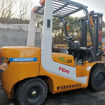 1200 mm Largura de garfo TCM 3 toneladas 3.5 toneladas em empilhadeira diesel com motor ISUZU YANMAR MISUBISHI