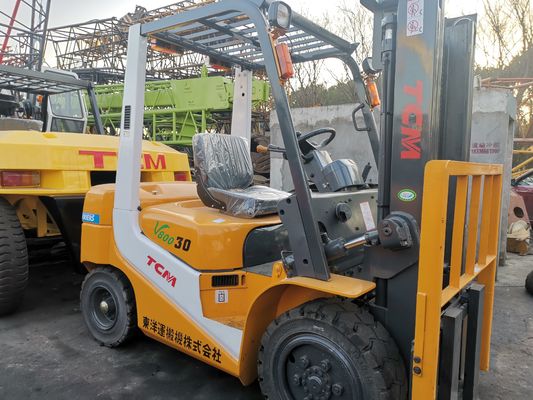 1200 mm Largura de garfo TCM 3 toneladas 3.5 toneladas em empilhadeira diesel com motor ISUZU YANMAR MISUBISHI