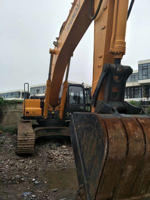 Horários baixos Hyundai 375lc-7t Coreia Importação de 40 toneladas Excavadora usada 350 375 385 395 Excavadora