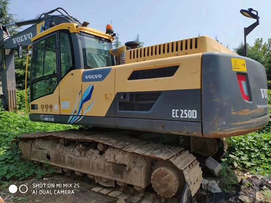 Excavadora Volvo EC250DL usada com 0-2000 horas de trabalho e 25 toneladas de peso operacional