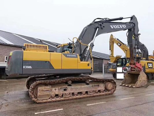 35000 KG peso da máquina Volvo EC350D escavadeira com outra bomba hidráulica em Xangai