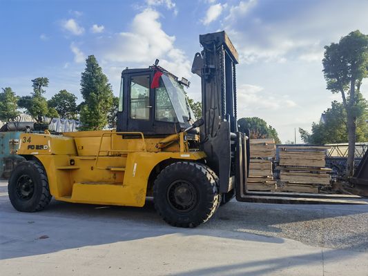 TCM FD250 de fabricação japonesa de 25 toneladas em elevadora diesel usada para manuseio de materiais