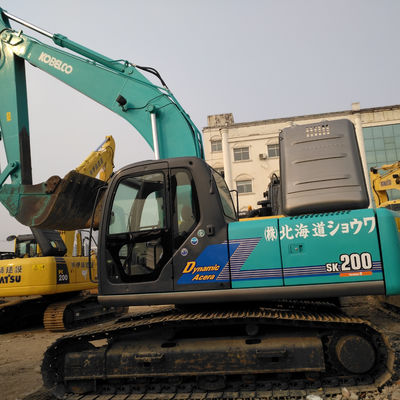 Capacidade de carga nominal de 3 toneladas Kobelco SK200 Excavadora Acessível 20 TON Excavadora usada