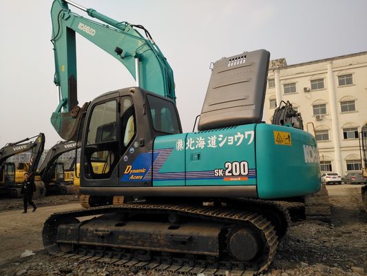 Capacidade de carga nominal de 3 toneladas Kobelco SK200 Excavadora Acessível 20 TON Excavadora usada