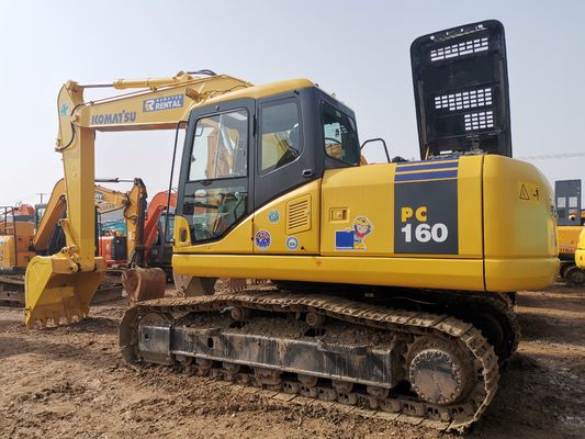 Excavadora de segunda mão PC160 em bom estado