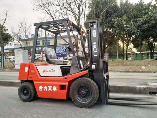 Longhua 2022 HELI 2.5 toneladas de empilhadeira de gás liquefeito CPYD25 com motor K25 fonte de energia motor diesel