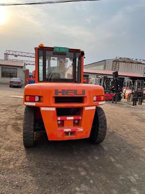 10 toneladas de empilhadeira HELI K100 diesel com bifurcação lateral