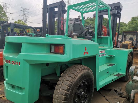 15 toneladas Mitsubishi Motor caminhão de empilhadeira FD150 Diesel com melhor e comprimento de garfo 3254mm