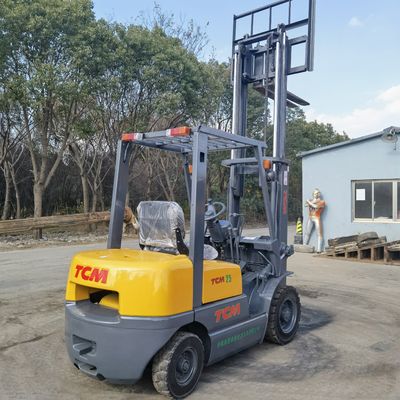 2.5 toneladas de empilhadeira TCM FD25T5 empilhadeira usada de 2,5 toneladas com dimensões gerais padrão