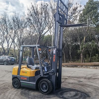 2.5 toneladas de empilhadeira TCM FD25T5 empilhadeira usada de 2,5 toneladas com dimensões gerais padrão