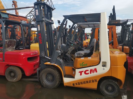 TCM Mini empilhadeira de 1,5 toneladas Fonte de alimentação elétrica Largura do garfo de rotina