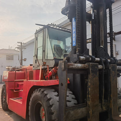 25 toneladas TCM em empilhadeira FD250 Longhua empilhadeira usada com dimensões de rotina