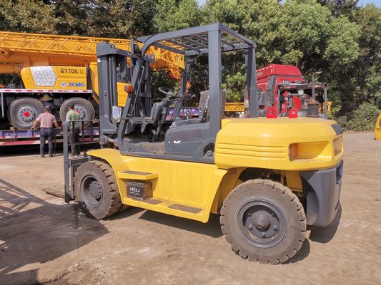 FD70 TCM Komatsu Toyota 7 Ton Forklift com Garantia de Um Ano e comprimento de garfo de 1200 mm