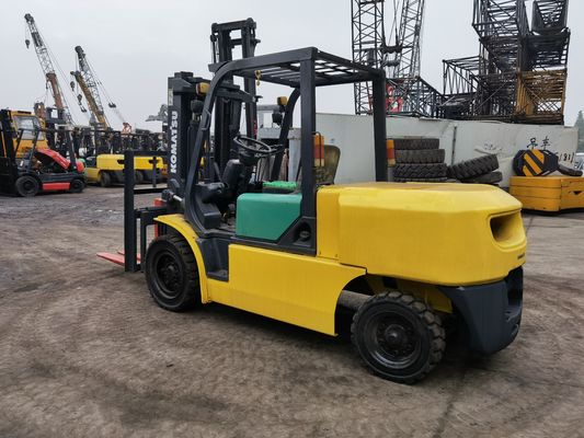 Fonte de alimentação manual Komatsu FD50 empilhadeira com tecnologia de elevação original do Japão