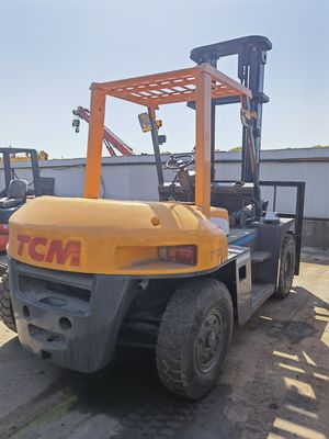 Excelente estado 2019 Usado japonês 7 toneladas TCM em empilhadeira FD70 e largura de forquilha de rotina