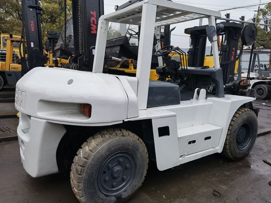 Longo do garfo 7 toneladas Utilizado TCM Japão Mini diesel original em bom estado