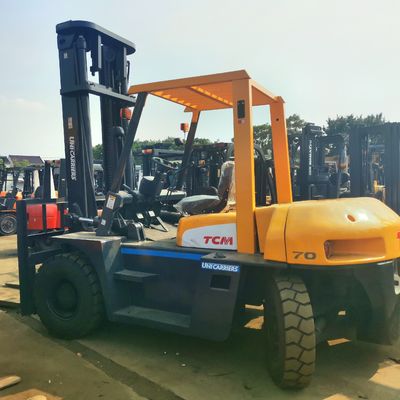 Dimensões gerais Routine TCM 7 Ton Used Forklift com ajuste de distância hidráulica