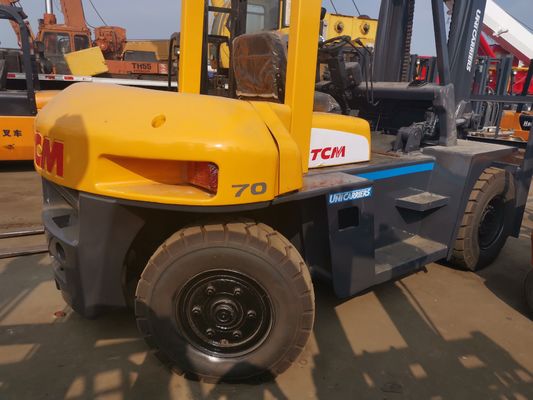 Dimensões gerais Routine TCM 7 Ton Used Forklift com ajuste de distância hidráulica