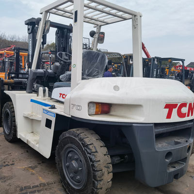 Forquilha de rotina comprimento usado TCM Toyota material de manuseio de equipamentos 7 toneladas diesel em empilhadeira