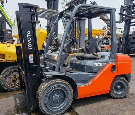 3000 kg Motor a gasolina Toyota 8F30 Elevador hidráulico diesel para cargas pesadas