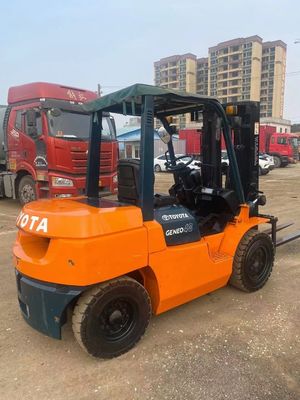 Motor original TOYOTA Utilizado em empilhadeira Toyota 7FD50 3TON 4TON 5TON para operações suaves