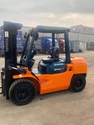 Motor original TOYOTA Utilizado em empilhadeira Toyota 7FD50 3TON 4TON 5TON para operações suaves