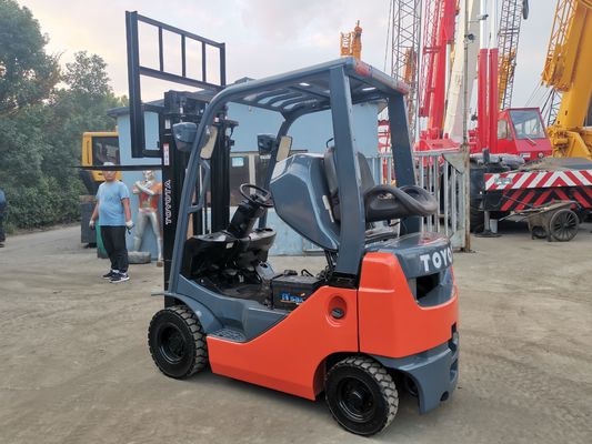 Routine Fork Width 1.5 Ton Diesel Toyota FD15 em 2 estágios 3 metros em Xangai