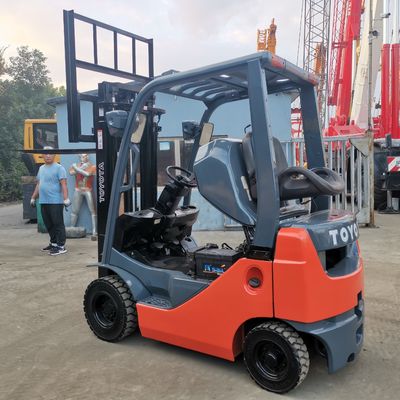Routine Fork Width 1.5 Ton Diesel Toyota FD15 em 2 estágios 3 metros em Xangai