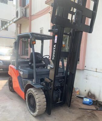 4500 KG Largura do garfo Routine Sino Jac Diesel empilhadeira CPC30 com ar condicionado
