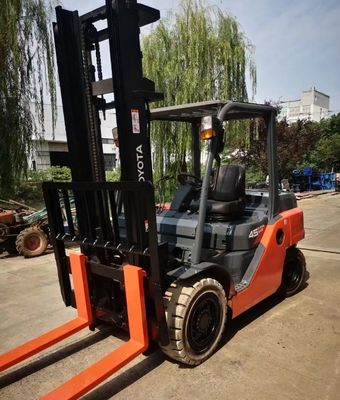 4500 KG Largura do garfo Routine Sino Jac Diesel empilhadeira CPC30 com ar condicionado