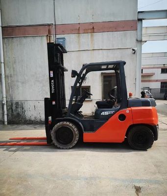 4500 KG Largura do garfo Routine Sino Jac Diesel empilhadeira CPC30 com ar condicionado