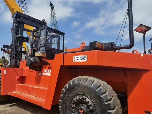 35t Mitsubishi FD350 35 Ton Forklift para lojas de materiais de construção comprimento de garfo 3254mm