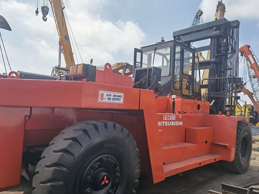 35t Mitsubishi FD350 35 Ton Forklift para lojas de materiais de construção comprimento de garfo 3254mm