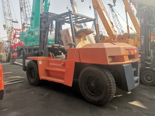 FD100 TCM em boas condições, com motor diesel e largura de garfo normal