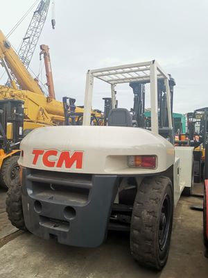 Camião elevador diesel de 10 toneladas com motor ISUZU Tecnologia TCM e largura de garfo de rotina