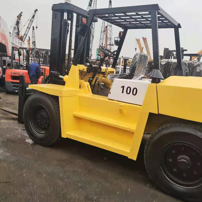 10 toneladas de empilhadeira TCM fd100 em Xangai Versátil para aplicações de alimentos e bebidas