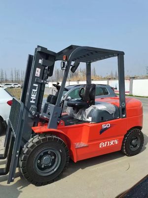 HELI 10Ton CPCD100 elevador de bifurcação diesel com posicionador de bifurcação lateral em Shanghai Direct