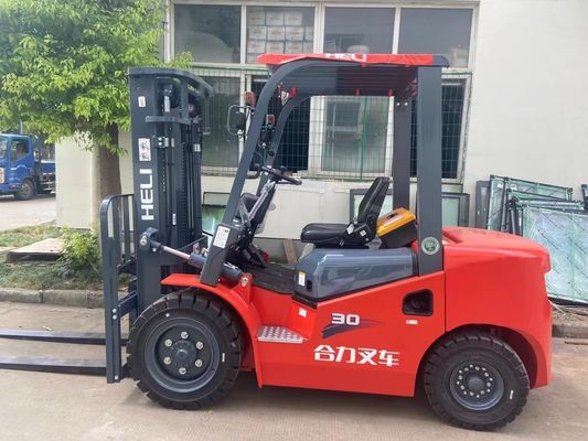 HELI 10Ton CPCD100 elevador de bifurcação diesel com posicionador de bifurcação lateral em Shanghai Direct