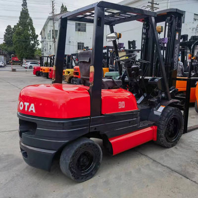 3 toneladas Toyota empilhadeira japonesa Peças originais Motor diesel Largura e comprimento do garfo