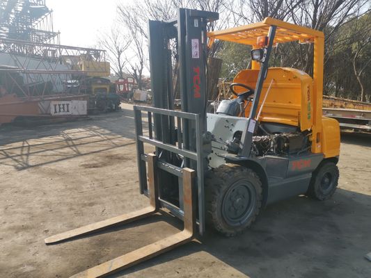 TCM Usado Diesel de 3 toneladas fabricado no Japão FD30 FD50 FD70 para oficinas de reparação de máquinas