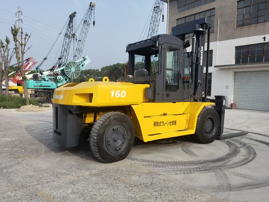 Komatsu FD160 16 Ton Diesel em segunda mão Condição usada para casa Largura de garfo 1200mm