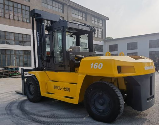 Komatsu FD160 16 Ton Diesel em segunda mão Condição usada para casa Largura de garfo 1200mm